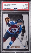 1997 PINNACLE CERTIFIED #50 JOE SAKIC PSA 10