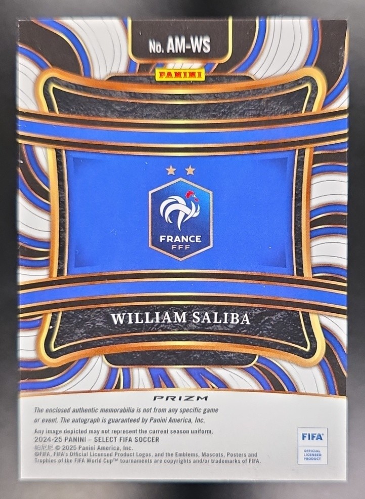 最終値下げ⭐【2箱セット】ポールマリエ ビューティSALA 2024-25 Panini Select Fifa - Autographed Memorabilia William