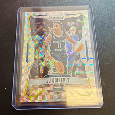 Panini 2025 Prizm WNBA JJ Quinerly Rookie Silver Prizm #95 Dallas Wings /3