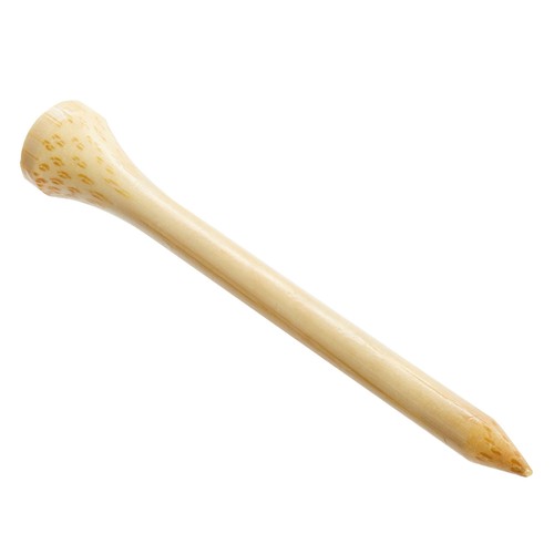 300 Pack Bamboo Golf Tees in Bulk (2 3/4 inch, Natural Wood Color) - Picture 8 of 10