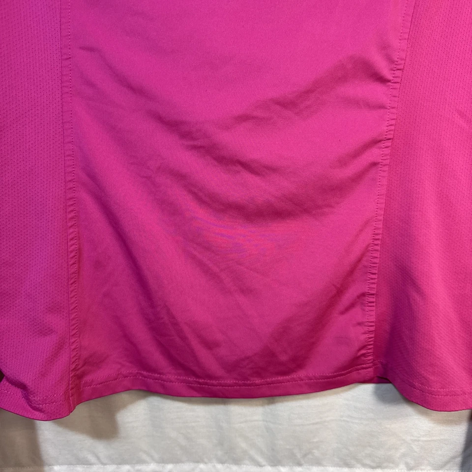 Camisa Pullover Antigua Azul Marino Para Mujer Activa Manga Larga Rosa Talla Pequeña Malla de Yoga Foto 3 de 4
