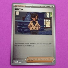 Pokémon Trainer Emma 77/86 Chaos Rising Reverse Holo