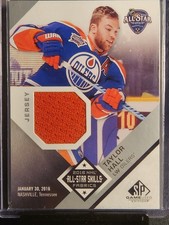 2016-17 SP Game Used - 2016 All-Star Skills Fabrics Taylor Hall (MEM) Oilers