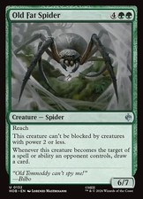 Old Fat Spider - 132 - Foil - HOB - NM - MTG Magic the Gathering