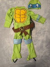 Kids Dress Up Halloween Teenage Mutant Ninja Turtles Leonardo Toddler Costume
