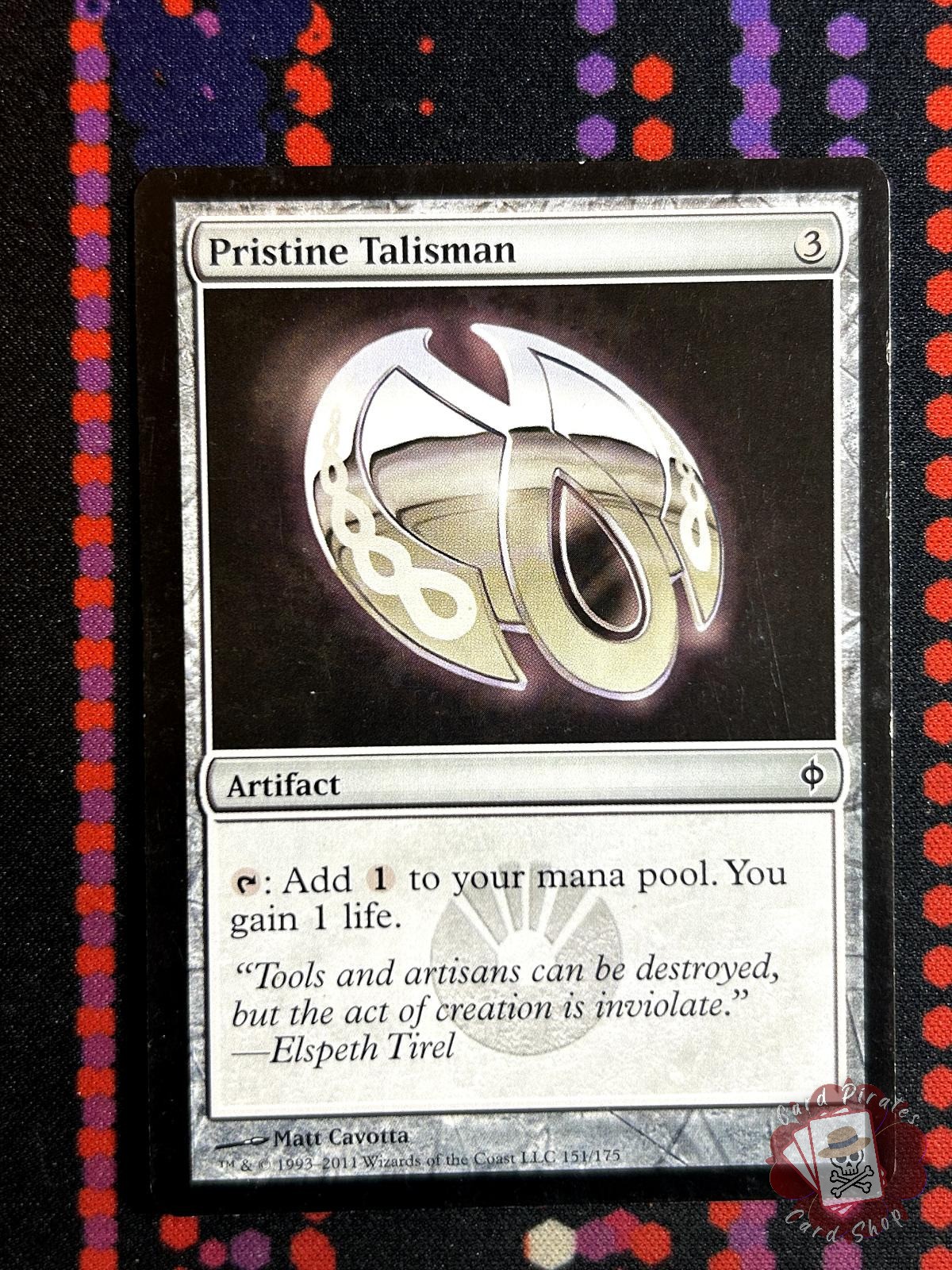 Pristine Talisman 151 Common New Phyrexia Magic: The Gathering Lightly Played
