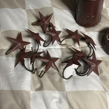 rustic farmhouse Tin Star bathroom decor