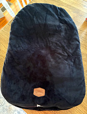 Winter car seat cover thick fleece warm baby seat by JJ Cole black