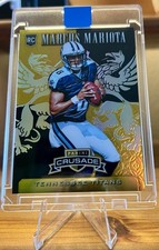 🏈 Marcus Mariota Crusade Black 1/1 – Rookie & Stars 🔥
