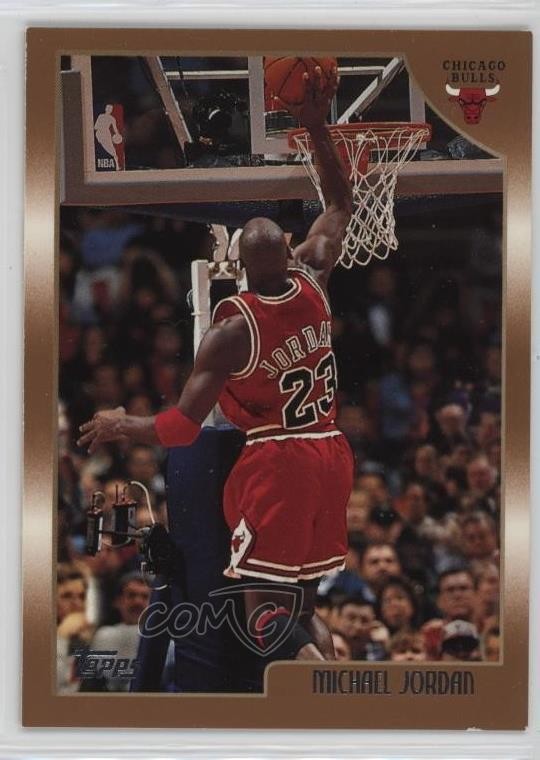 1998-99 Topps Michael Jordan #77 HOF 06jv