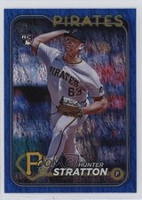 2024 Topps Update Blue Holo Foilboard 191/999 Hunter Stratton #US348 1u6