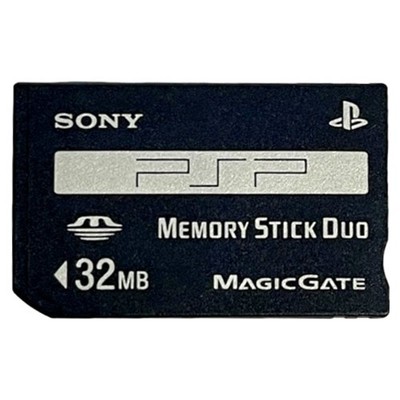 32 MB Sony Memory Stick Duo 32MB Magic Gate Duo Speicherkarte PSP Kamera
