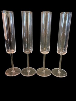 Schott Zwiesel Pure Tritan Crystal Champagne Flute Glass, 7.1 oz , Set Of 4