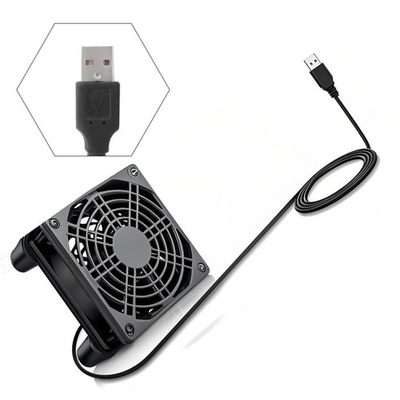 #ad Home Theater Cooling 80mm USB Fan 25dB Noise Level Low pressure Axial Flow AU $26.40