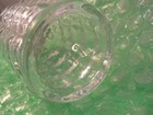 VINTAGE LIBBY OF CANADA GLASS SALT & PEPPER SHAKERS - WAFFLE PATTERN — photo 3