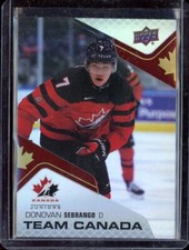2022-23 Upper Deck Team Canada Juniors Acetates #CA7 Donovan Sebrango
