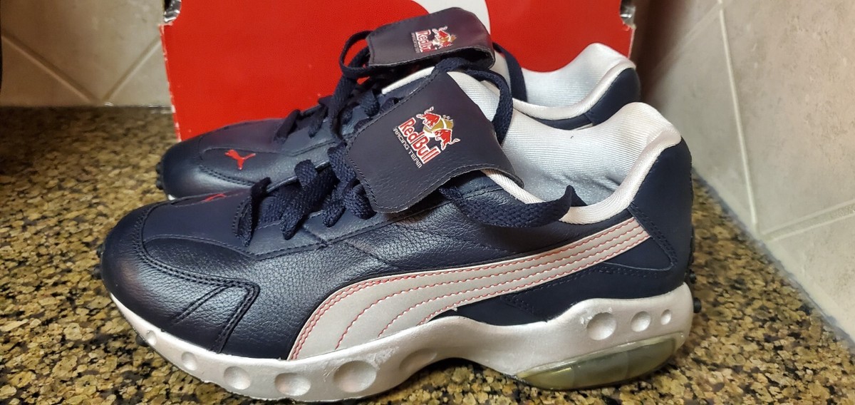 Red Bull Racing Team Nascar Blue 101071 Puma Sneakers Size 6 US