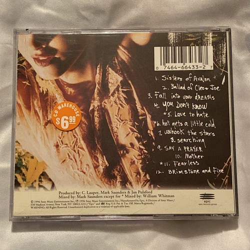 Sisters of Avalon By Cyndi Lauper CD Epic - Picture 2 of 6