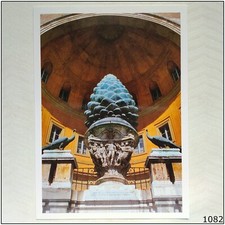 Colossal Bronze Pine Cone Roman Period Musei Vaticani Postcard (P1082)