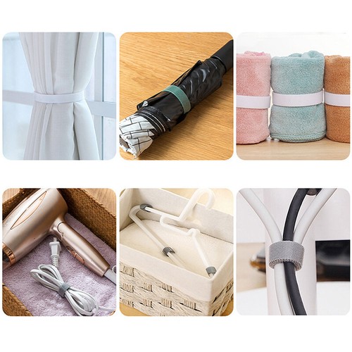 3/5M Cable Ties Reusable Self-Adhesive Nylon Strap Organizer DIY Accessories - 第 7/13 張圖片