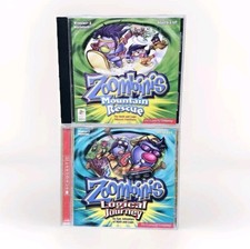 Lot Of 2 Zoombinis CD ROM PC Video Games Logical Journey Mountain Rescue