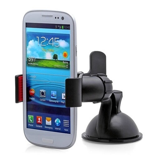 For Samsung Galaxy S20/S21/S23/S24 FE - Windshield Car Mount Holder Glass Cradle - 第 9/12 張圖片