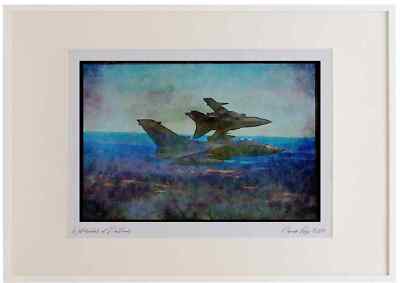 034024 Panavia PA 200 Tornado IDS _ German Air Force Watercolour Picture Frame