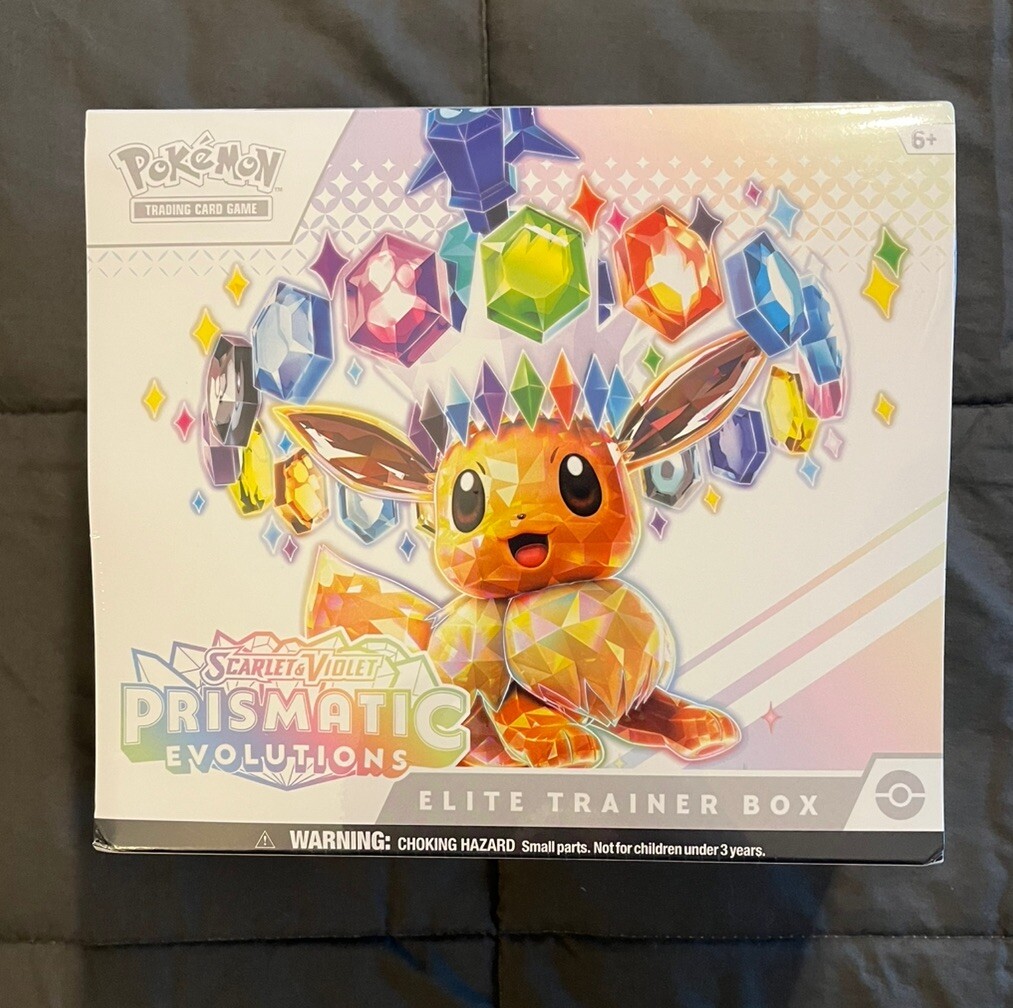💥Pokemon PRISMATIC EVOLUTIONS Elite Trainer Box ETB-Factory Sealed-FAST SHIP 🚚