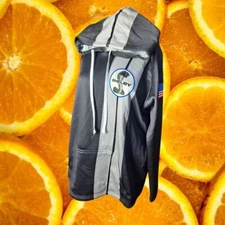 Shelby Cobra Official Licensed Hooded Jacket Racing Track Design Medium