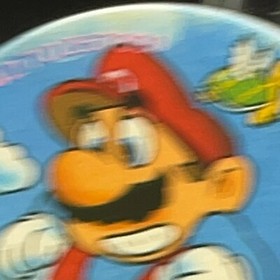 Mario Knock Menko Super Mario Bros Famicom Card Nintendo 1985 NES Japanese