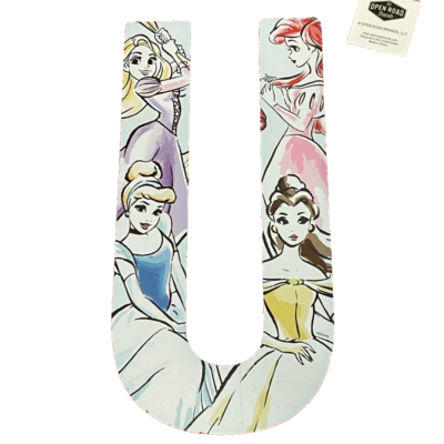 #ad #ad Disney Princess Letter “U” Wall Hang Home Decor NWT Bedroom Girl Kids Gift Craft $11.00