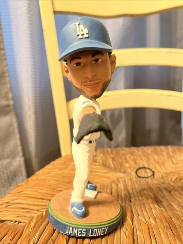 2010 Los Angeles Dodgers IE 66ers RARE James Loney Bobblehead SGA W/ Ticket Stub - Picture 2 of 11