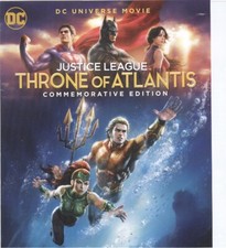 No Disc No Case ORIGINAL COVER ART Throne Of Atlantis 2018 Blu-ray Cover 