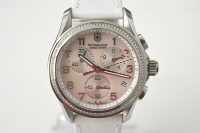Victorinox Chrono Swiss Army Watches Womens Mother Of Pearl Swiss