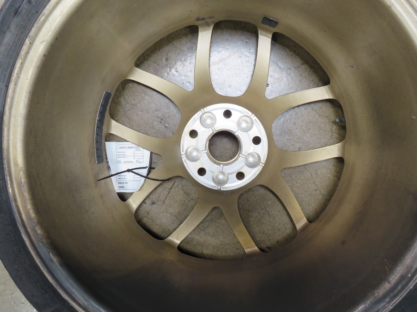 McLaren 720S, Front Wheel / Rim,  Fire Damage, Used