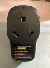 RV Surge Protector 30 Amp Adapter Circuit Analyzer with LED Indicator Light