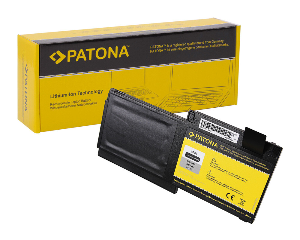 Batteria Patona HP Elitebook 720 G1 | Spedizione Rapida | 4000mAh