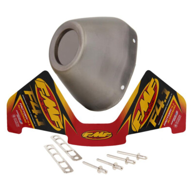 FMF Auspuff-Endkappen-Set  Edelstahl, FMF Factory 4.1 RCT