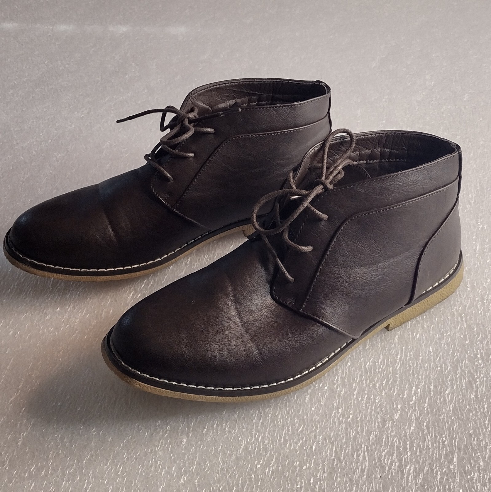 SAOLA Scarpe eleganti uomo London Fog taglia 10 marrone