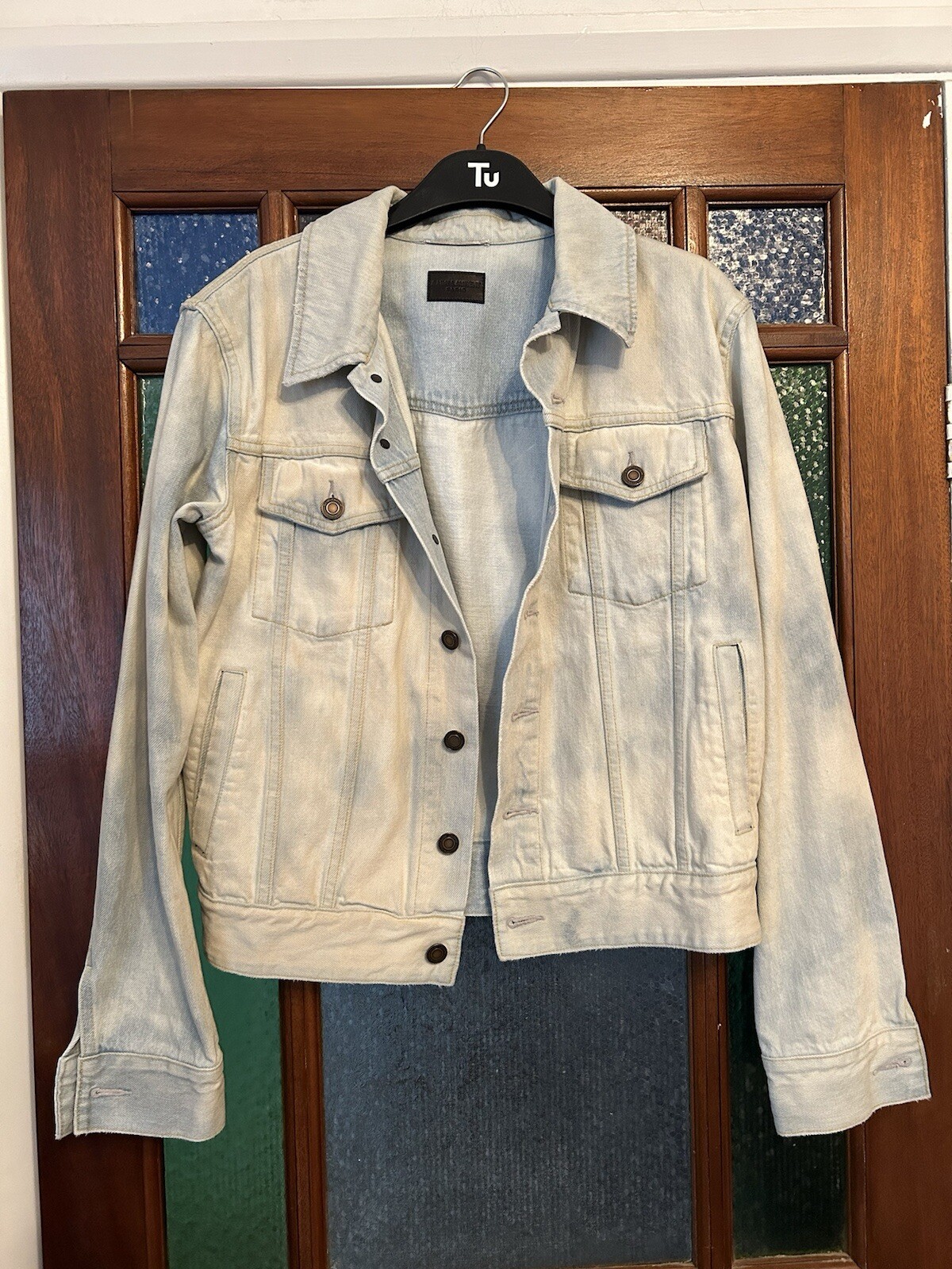 giacca di jeans saint laurent