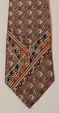 Vintage Pierre Cardin Tie 1970's Vibe 100 Silk 4 Inch Wide Excellent Condition