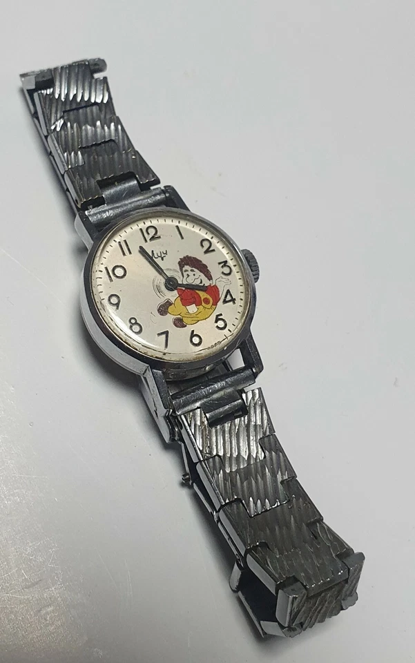 Reloj urss Luch Niños Mujeres Carlson Dibujos Animados Soviético Vintage  Foto 3 de 4