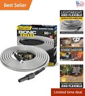 50-Foot Stainless Steel Garden Hose - Lightweight & Kink-Free Watering Solution