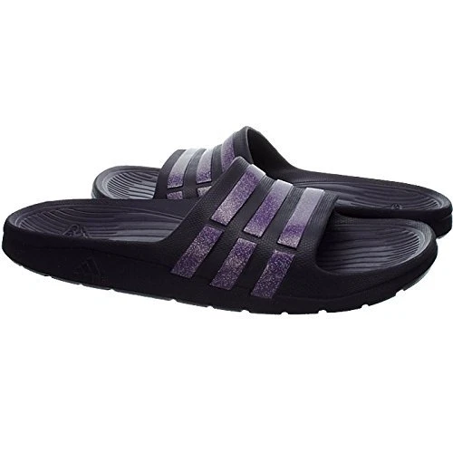 Sandali Adidas Duramo Slide bambini viola vacanza spiaggia UK10 UK6