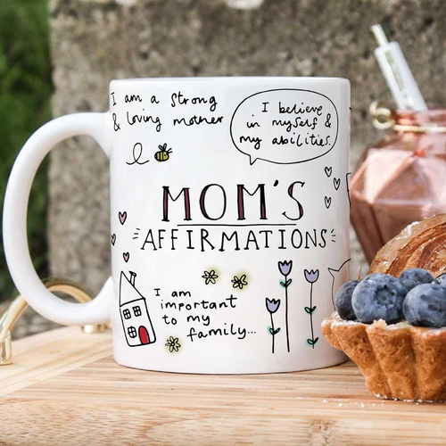 Mom Affirmation Coffee Mug - Mother'S Day, Christmas, Birthday Gift for Mom - Po - Picture 7 of 12