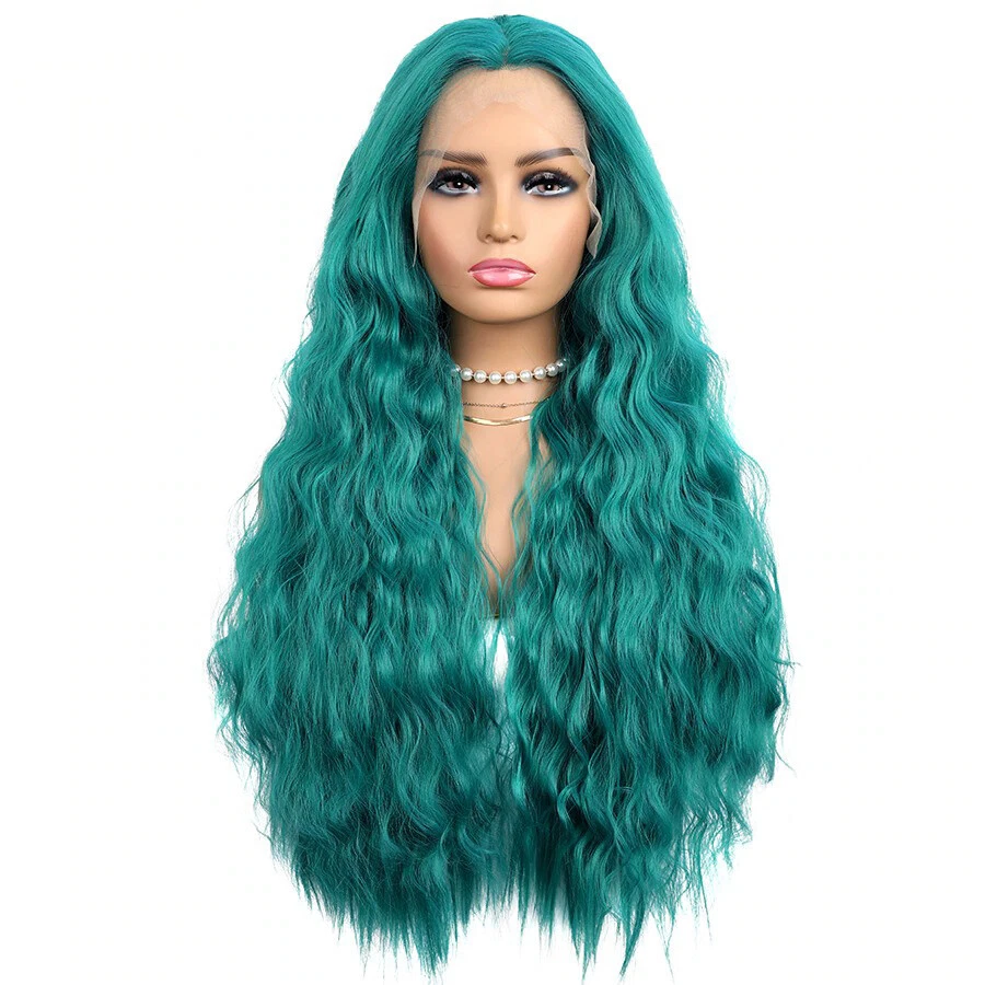 Teal wig deals