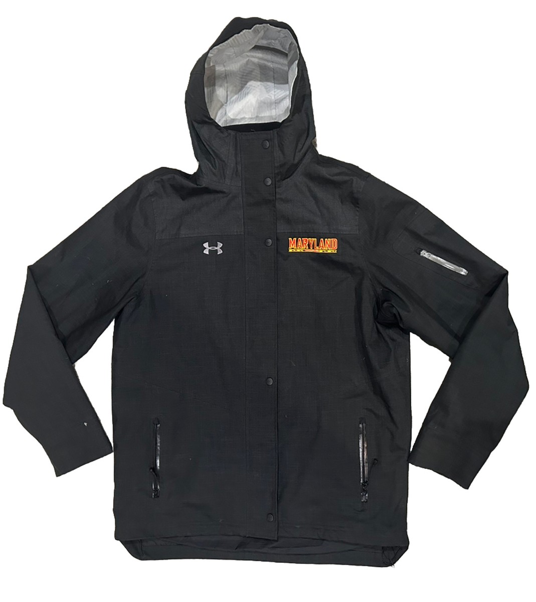 Maryland Under Armour Storm Waterproof Jacket Mens Size Large L UA