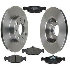 Opel Corsa B Set 2 Bremsscheiben 4 Bremsbeläge vorne für die Vorderachse