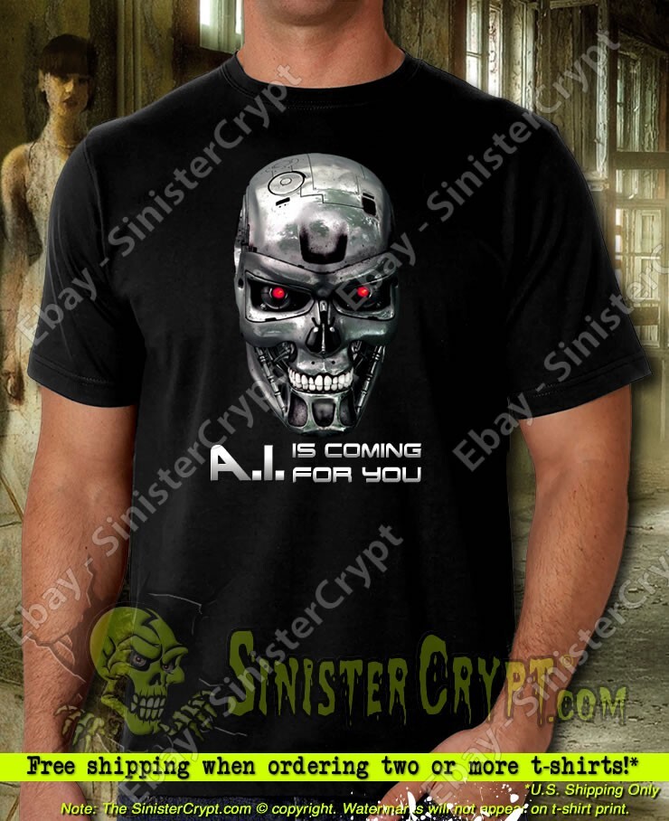 T-shirt Design Template Artificial Intelligence T Shirt Designs