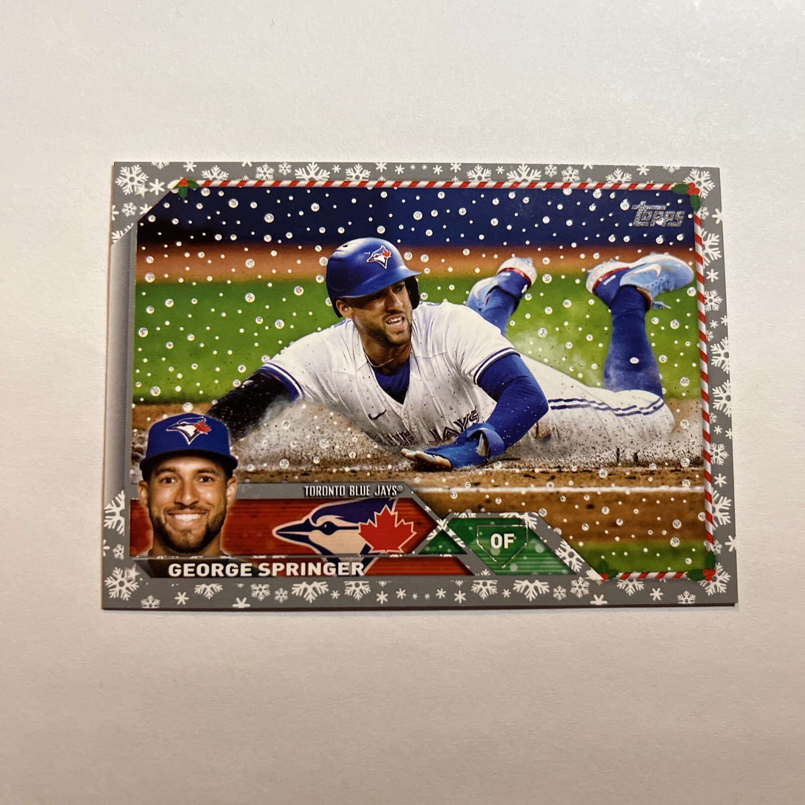 2023 Topps Holiday - Metallic #H35 George Springer